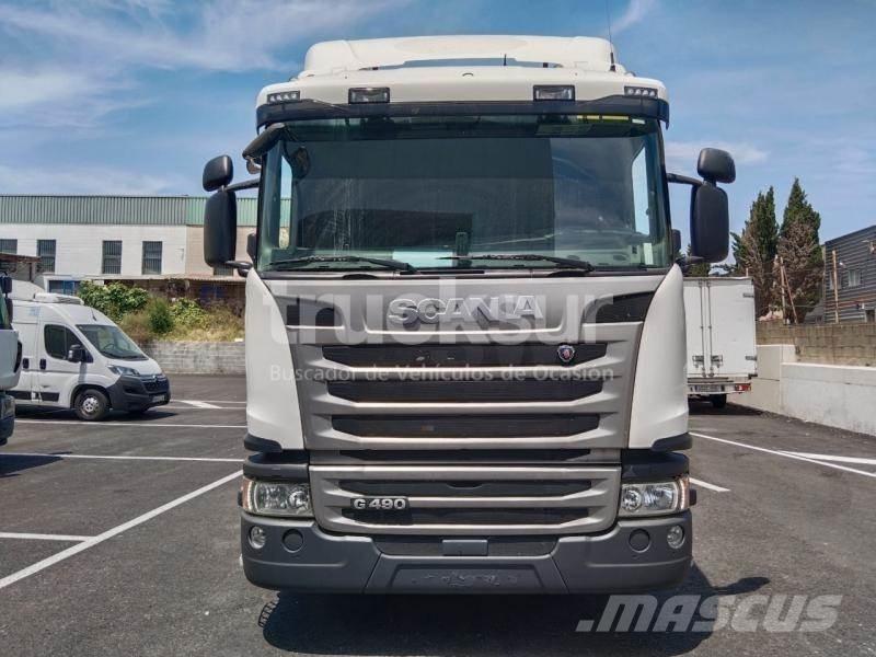 Scania G490 平板车