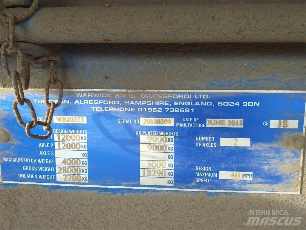  WARWICK 20 TONNE 其他拖车