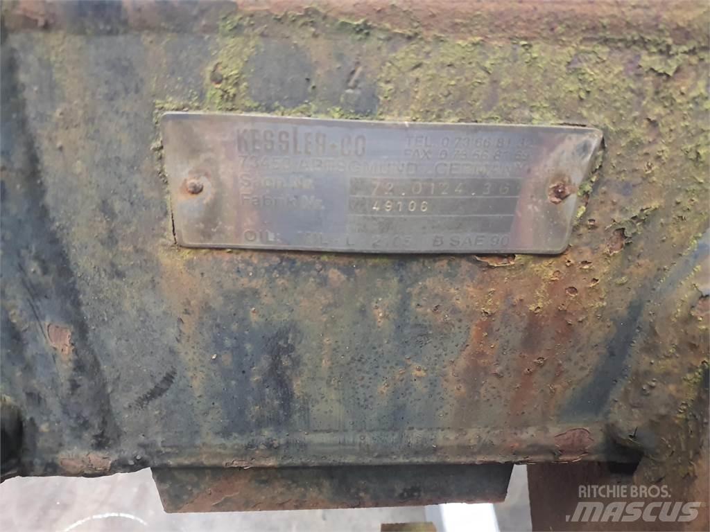 Faun ATF 60-4 axle 3 轴