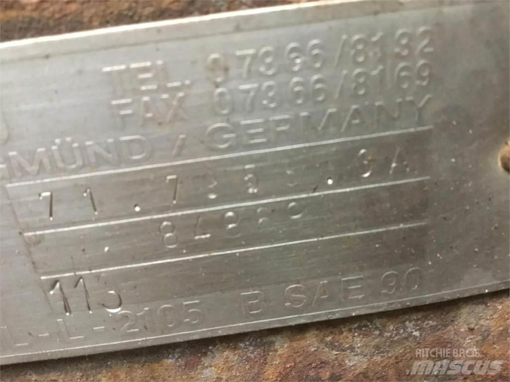 Faun RTF 45 axle 2 轴