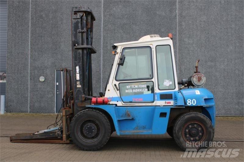 TCM FD80 柴油叉车