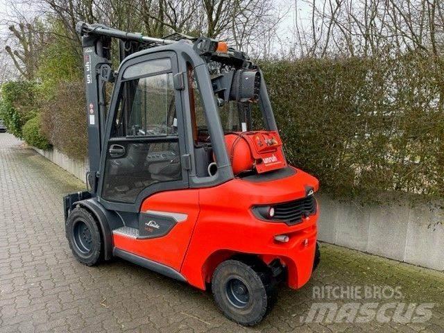Linde H35T 天然气叉车
