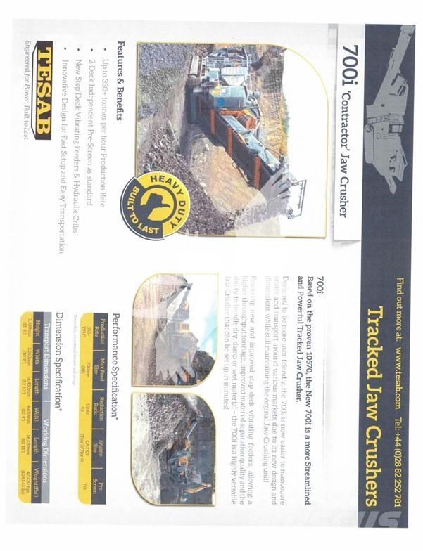 Tesab 700i 破碎机