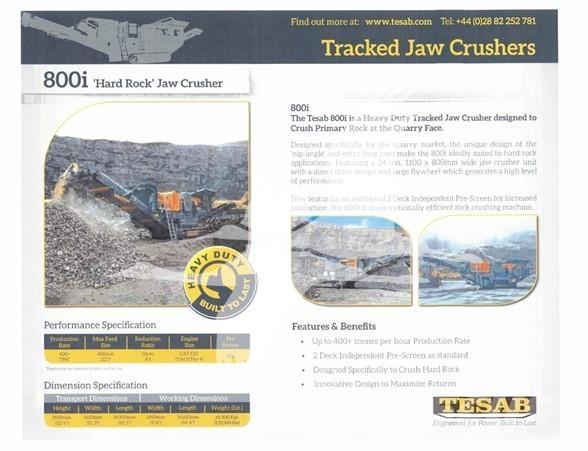 Tesab 800i 破碎机