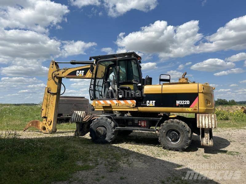 CAT M322D VAH 轮式挖掘机