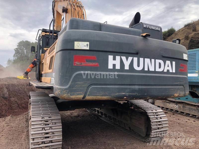 Hyundai HX520L 履带挖掘机