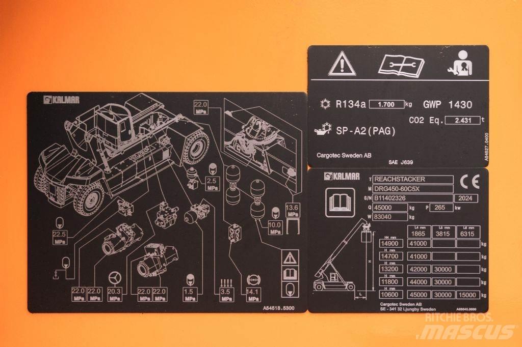 Kalmar DRG450-60C5X 正面吊