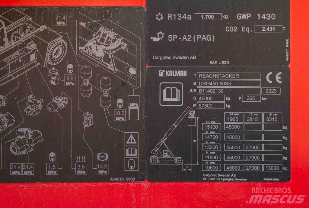 Kalmar DRG450-60S5 正面吊