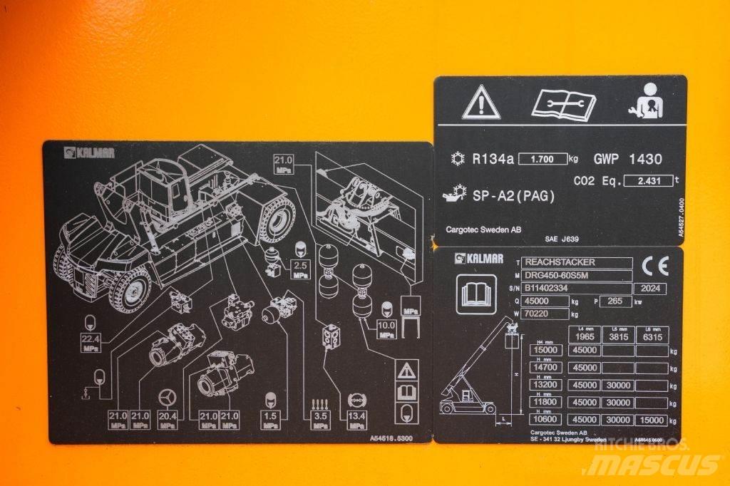 Kalmar DRG450-60S5M 正面吊