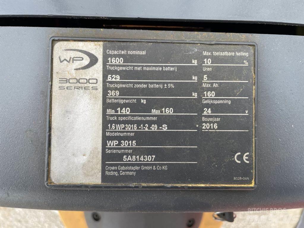 Crown WP3015 手推堆垛车