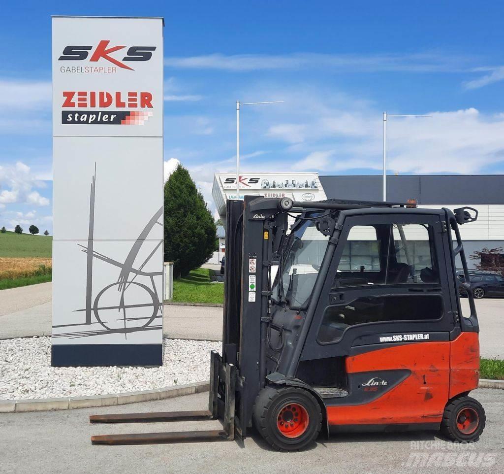 Linde E35HL-01 电动叉车
