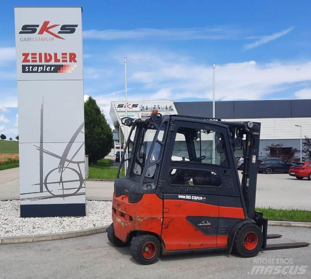 Linde E35HL-01 电动叉车