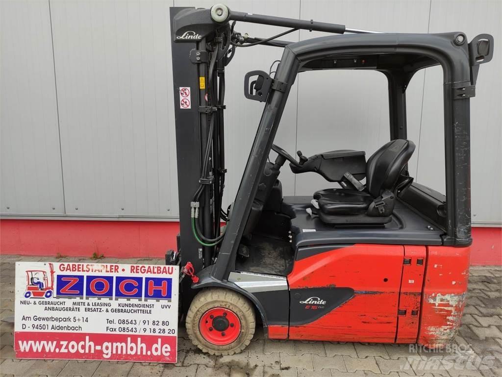 Linde E16-02-386-EVO 电动叉车