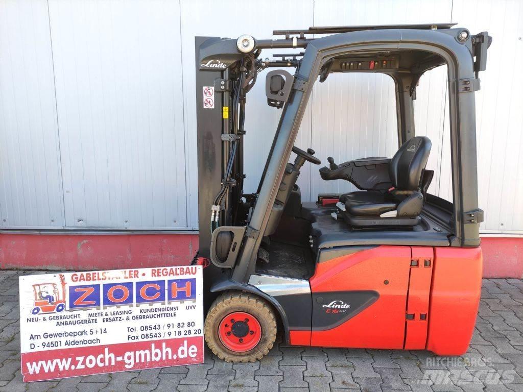 Linde E16C-02-386 EVO 电动叉车