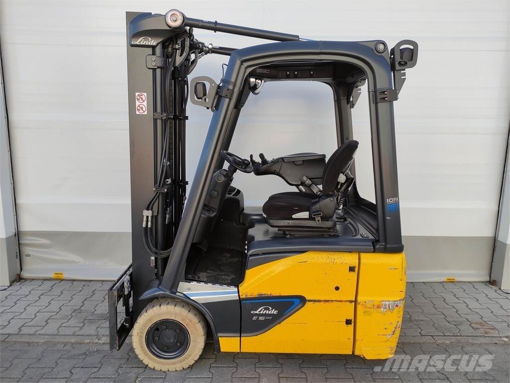 Linde E16C-02-386 EVO 电动叉车