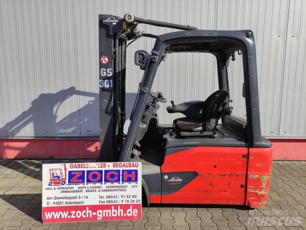 Linde E20L-02-386 电动叉车