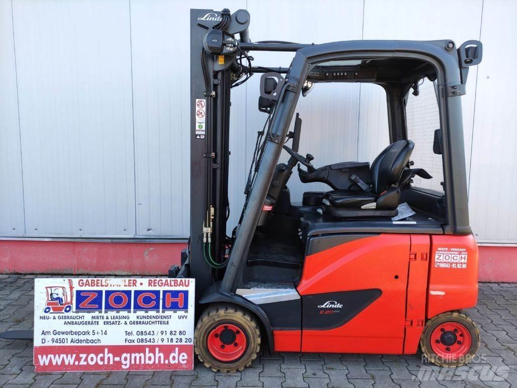 Linde E20P-02-386 EVO 电动叉车