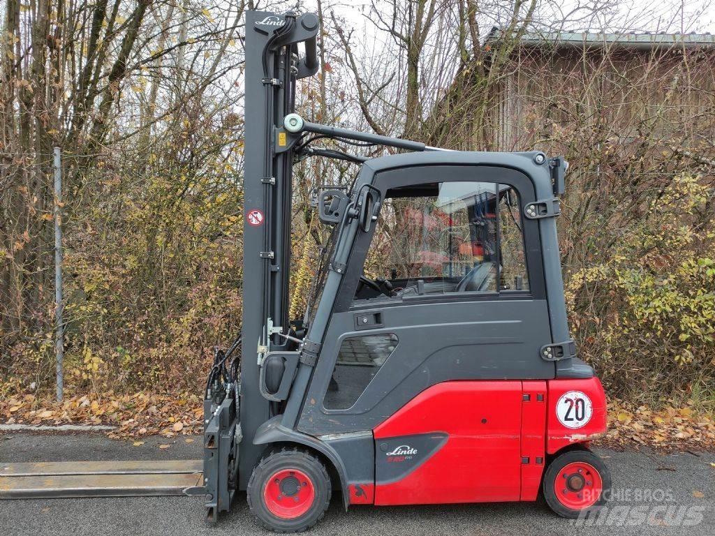 Linde E20PL-02-386 EVO 电动叉车