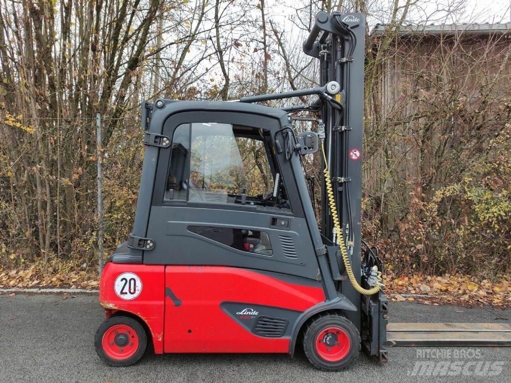 Linde E20PL-02-386 EVO 电动叉车