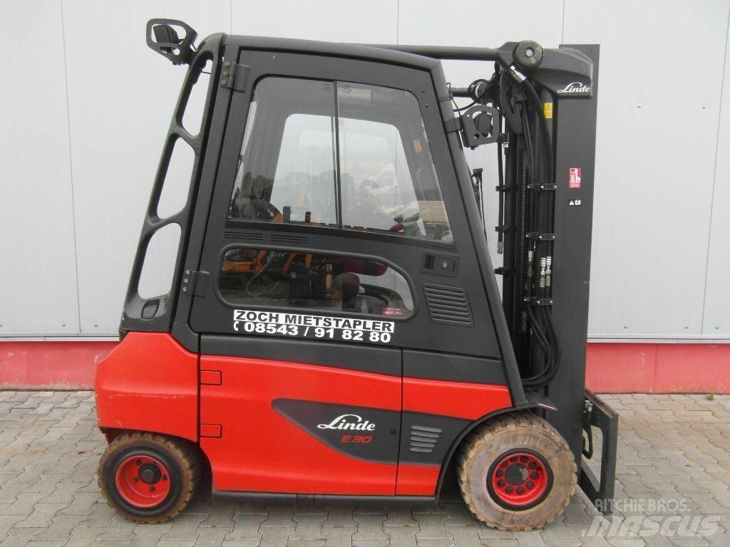 Linde E30-01-387 电动叉车