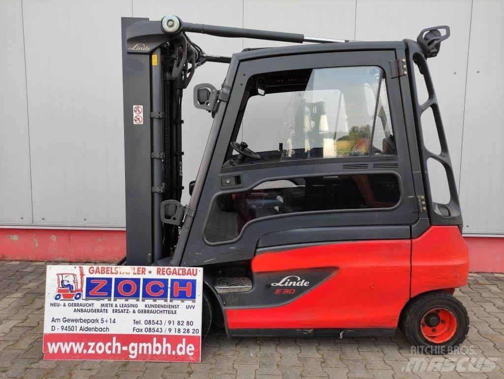 Linde E30L-01-387 电动叉车