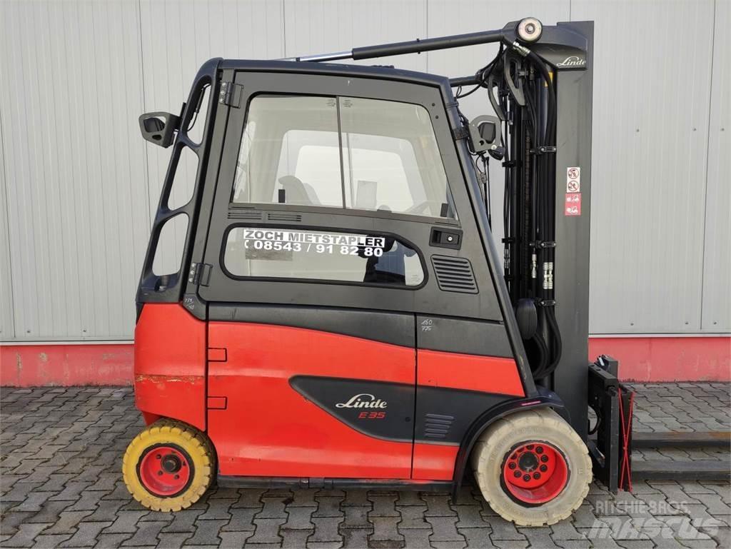 Linde E35HL-01-387 电动叉车