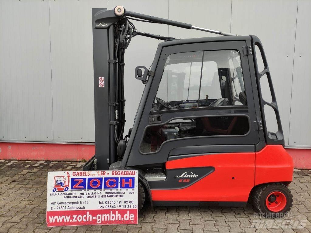 Linde E35L-01-387 电动叉车