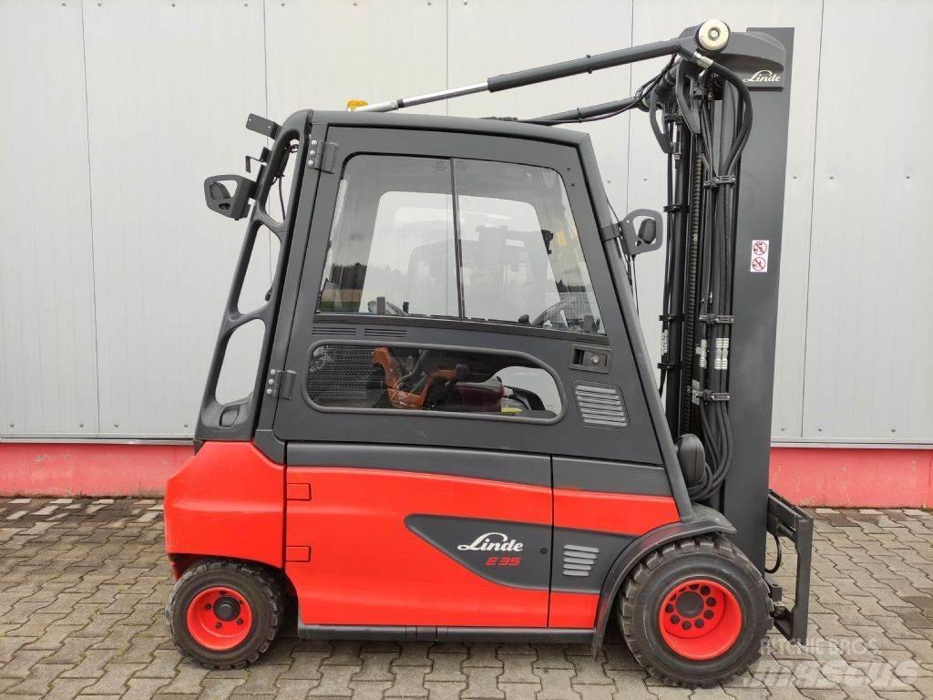 Linde E35L-01-387 电动叉车