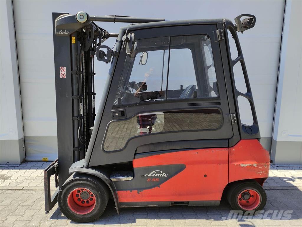 Linde E35L-01-387 电动叉车