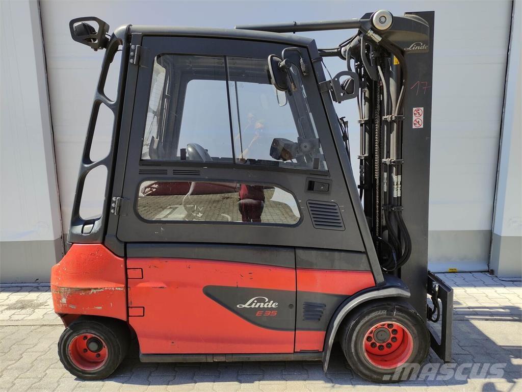 Linde E35L-01-387 电动叉车