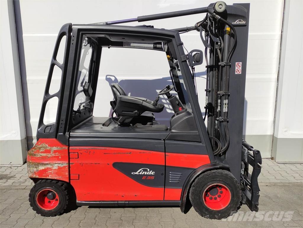 Linde E35L-01-387 电动叉车