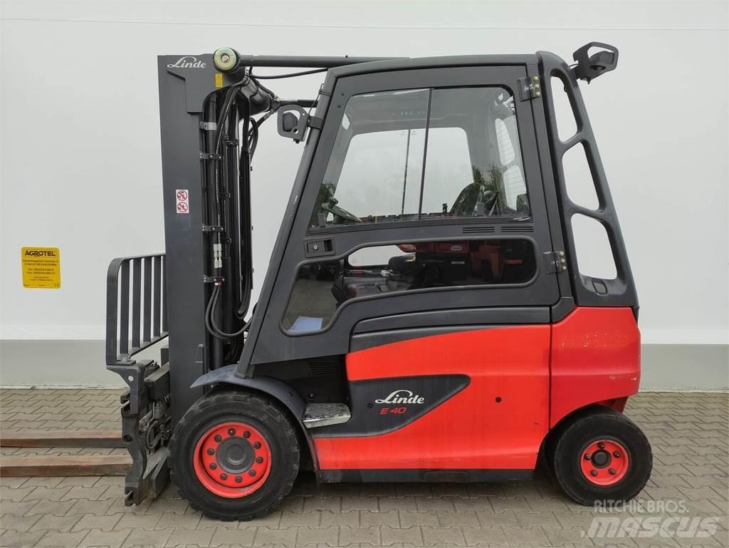 Linde E40H-01/600-388 电动叉车