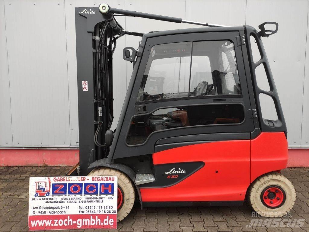 Linde E50HL-01-388 电动叉车