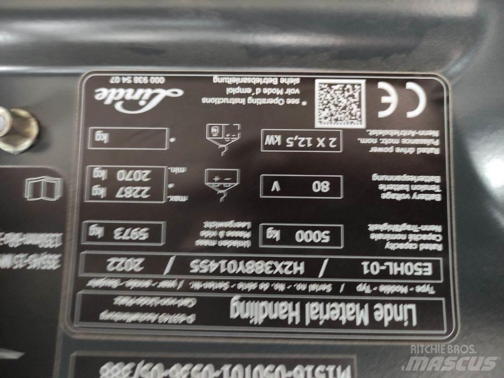Linde E50HL-01-388 电动叉车