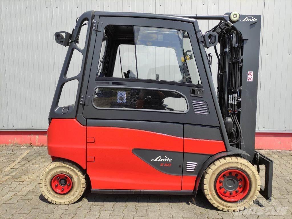 Linde E50HL-01-388 电动叉车