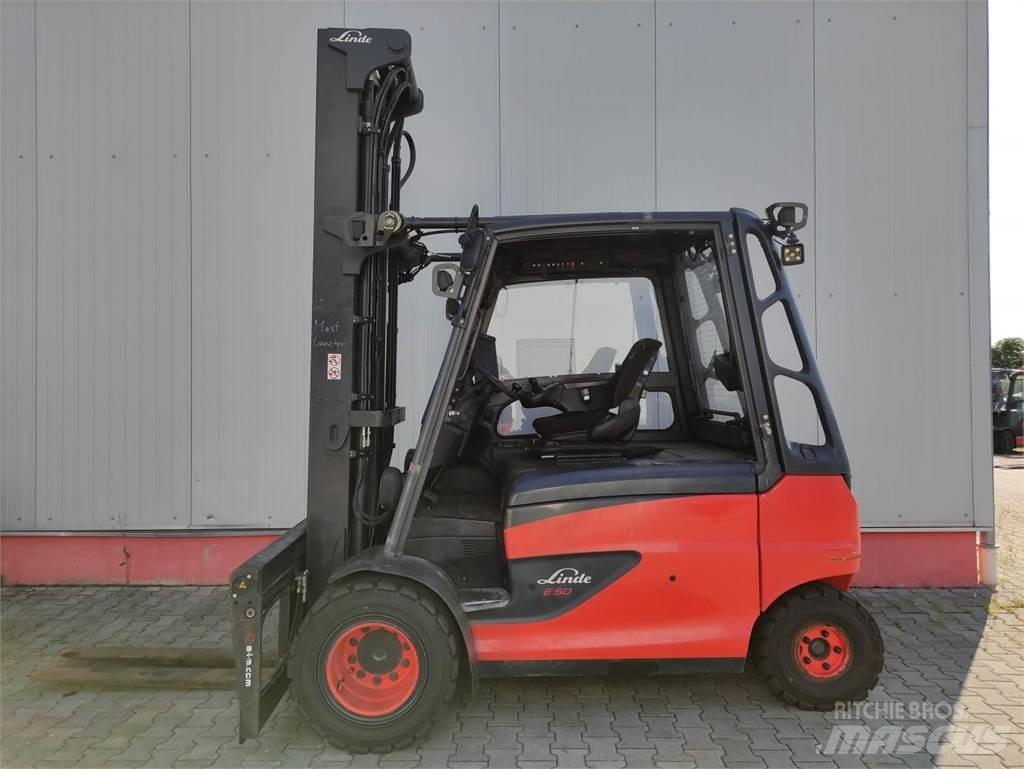 Linde E50HL-01/600-388 电动叉车