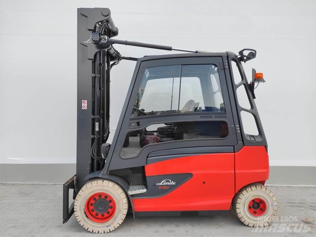 Linde E50HL-388 电动叉车