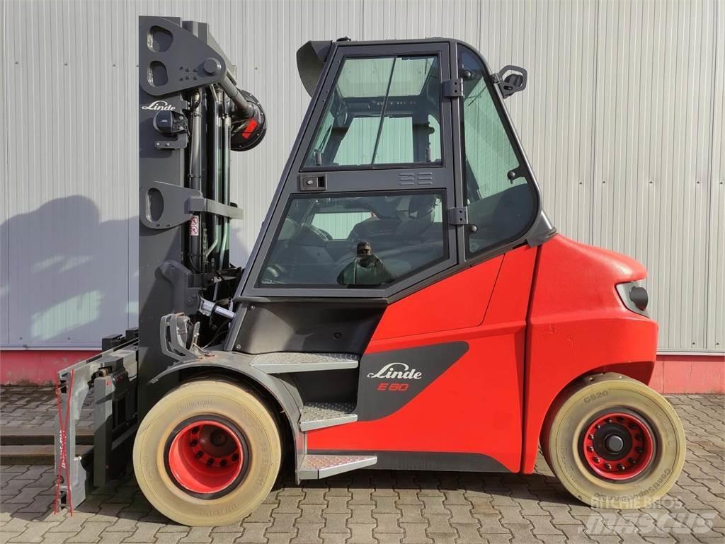 Linde E80-01-127 电动叉车