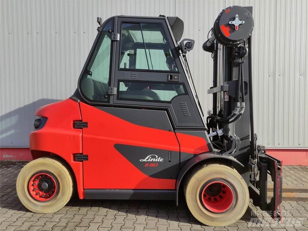 Linde E80-01-127 电动叉车