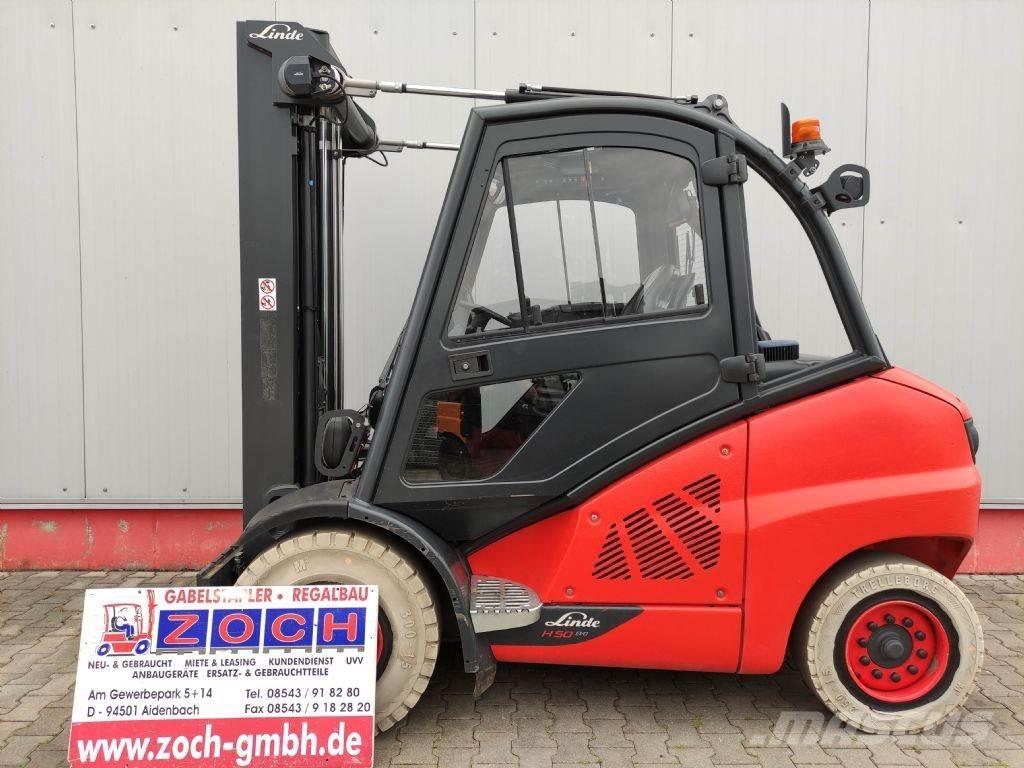 Linde H50D-02-394 柴油叉车