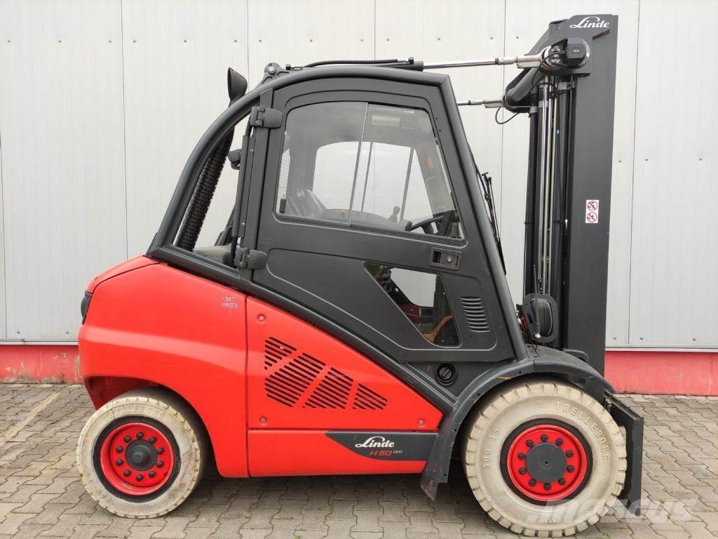 Linde H50D-02-394 柴油叉车