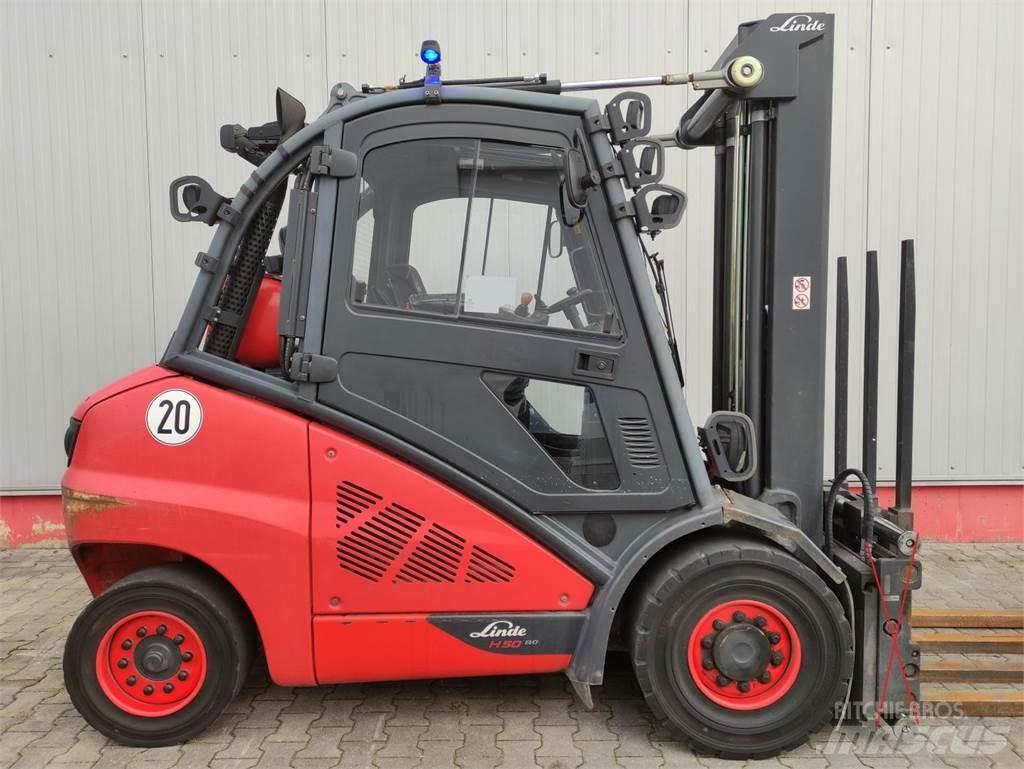 Linde H50T-02-394 EVO 天然气叉车