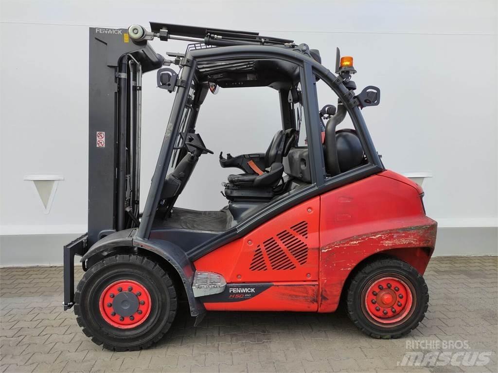 Linde H50T-02-600-394 EVO 天然气叉车