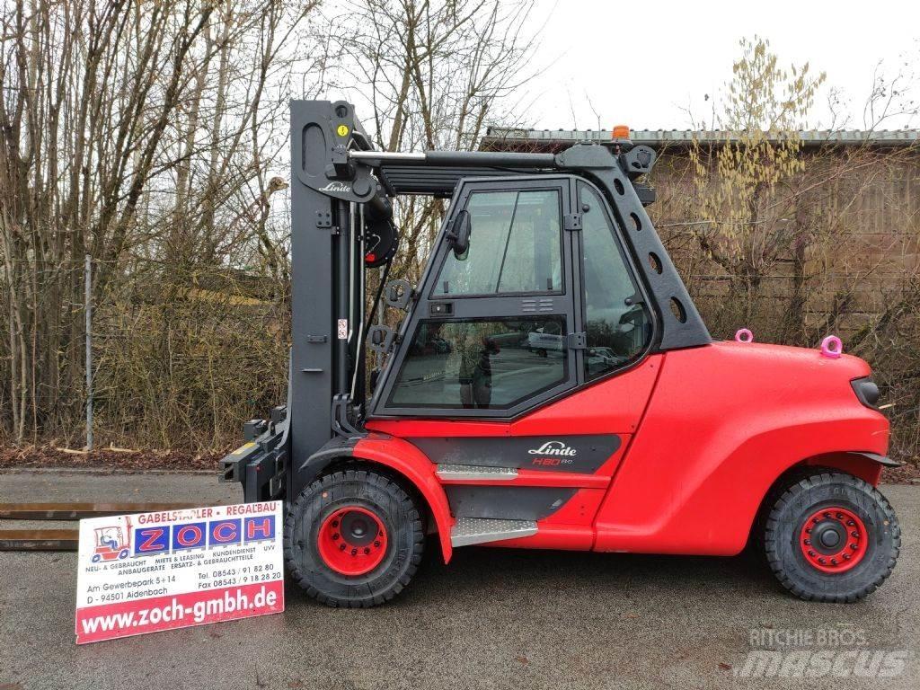 Linde H80D-1100-03-396 柴油叉车
