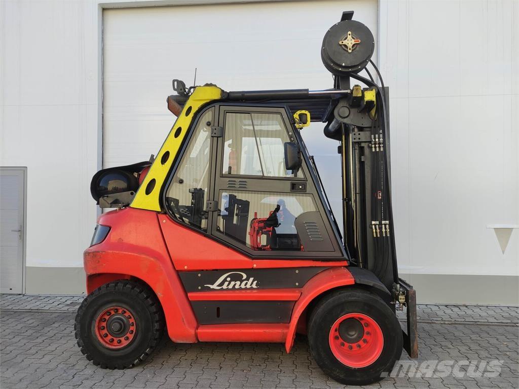 Linde H80T-02-396 天然气叉车