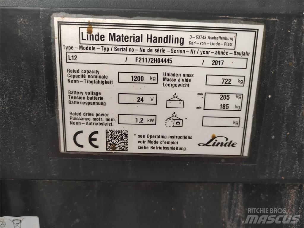 Linde L12 手推堆垛车