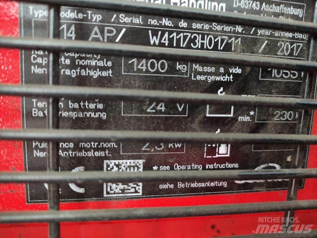 Linde L14APi 手推堆垛车