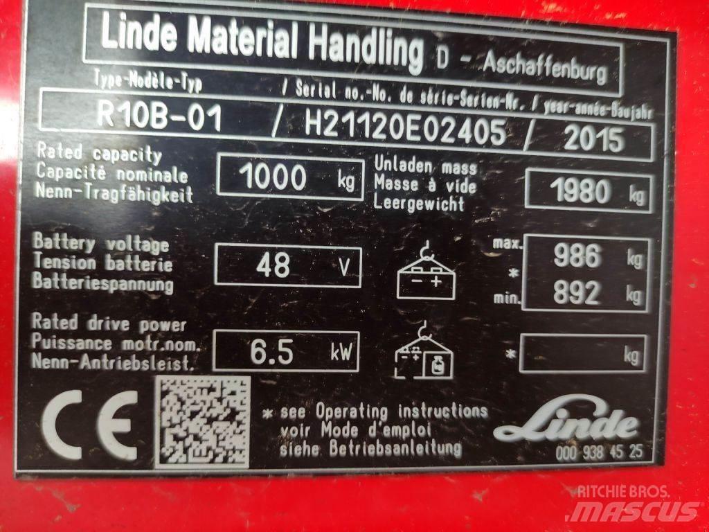 Linde R10B-01-112 前移式叉车