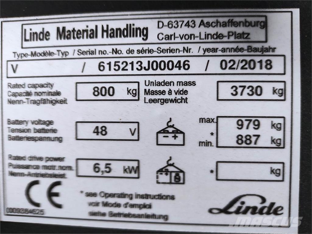 Linde V Modular 高举式装载机
