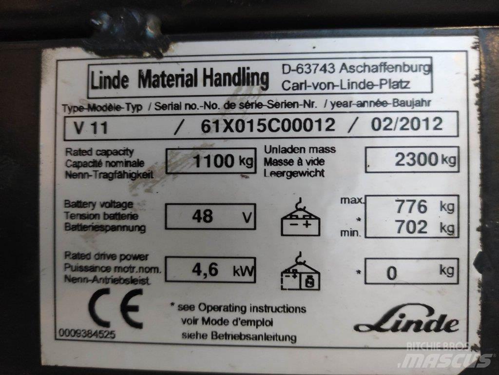 Linde V11 高举式装载机